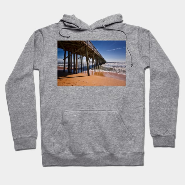 Pier at Flagler Beach Hoodie by StacyWhite